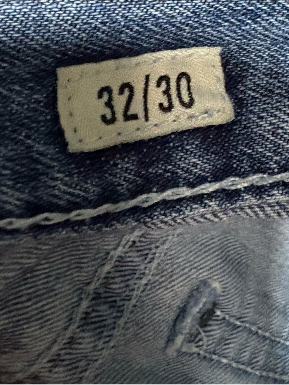 Ariat Men's 32/30 Relaxed Bootcut Blue Denim Jeans - Picture 4 of 4